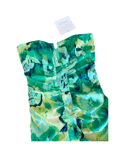 Tropical Summer Bodycon Dress