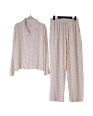 Soft Zebra Print Button-Up Women Pyjama Set