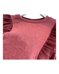 Long Sleeve Ruffle Detail Shirt