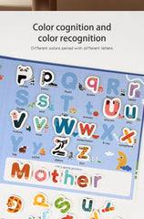 Magnetic Alphabet Letters Book