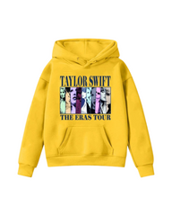 Taylor Swift Eras Print Fleece Hoodie