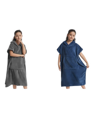 Kids Hooded Fluffy Beach Towel