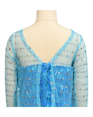 Girl Elsa Dress Princess Halloween Cosplay Party Kids