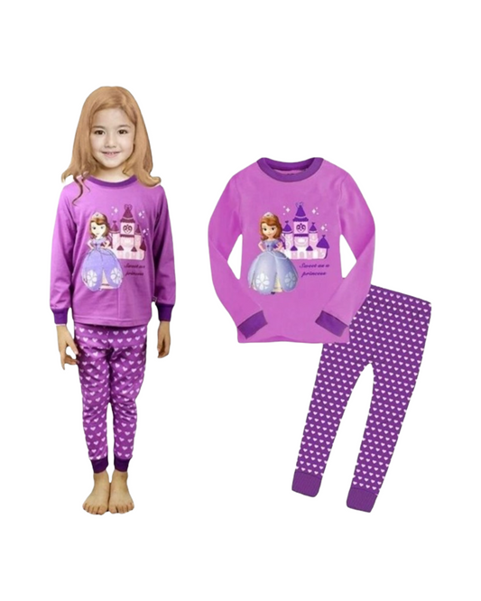 Princess Girls Pyjamas Set