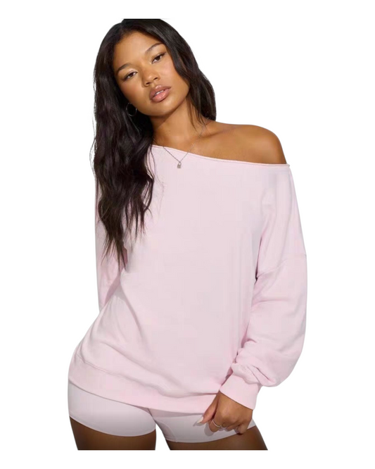 Off-The-Shoulder Basic Women's Top