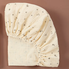 Cotton Patterned Baby Bassinet Sheets