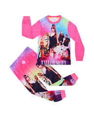 Taylor Swift Print Long-Sleeved Top Set