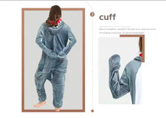 Animal Onesie Costume – Soft Fleece Onesies Jumpsuit Sleepwear Pyjamas