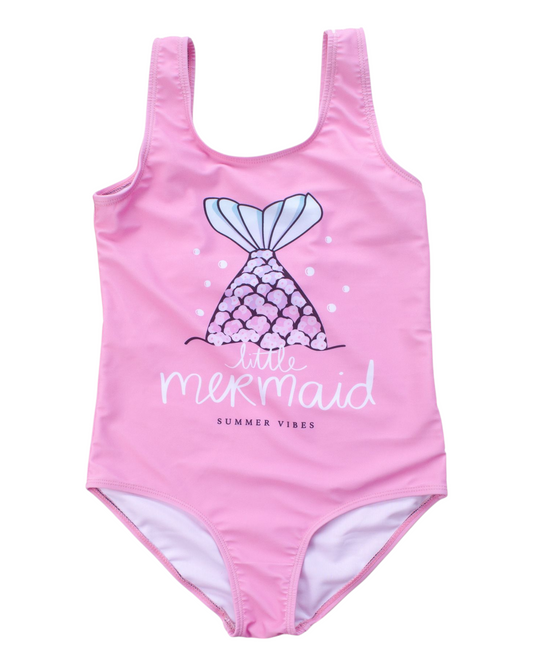 Bright One-Piece Graphic Swimsuit