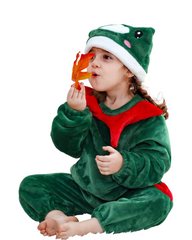 Festive Christmas Elf Outfit – Kids Holiday Costume Set for Kids