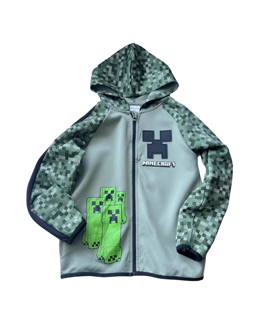 Kids Minecraft Inspired Hoodie – Soft, Warm Gaming Graphic Pullover
