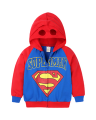 Boys Superhero Fleece Hoodie