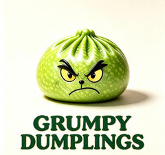 Grinch Holiday Themed Squishy Dumplings Fidget Sensory Toy Stress Relief Squeeze Ball