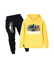 Kids Fortnite Printed Hoodie and Sweatpants Set