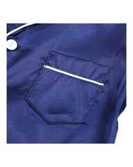 Boys' Silky Shirt and Shorts Pyjama Set
