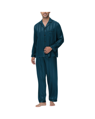 Men's Casual Stripe Pajama Set
