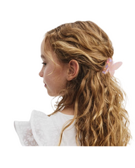 Pastel Pink Iridescent Butterfly Hair Claw Clip