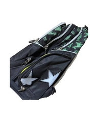 Gaming Skull Backpack – Lightweight School Bookbag with Water Bottle Pockets & Padded Straps