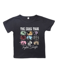 Taylor Swift Graphic Eras Tour Girl's Top Design