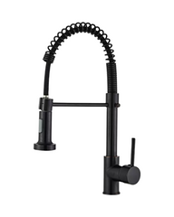 High-Arc Commercial Kitchen Faucet with Pull-Out Sprayer – Heavy Duty Hot and Cold Water Sink Mixer Tap