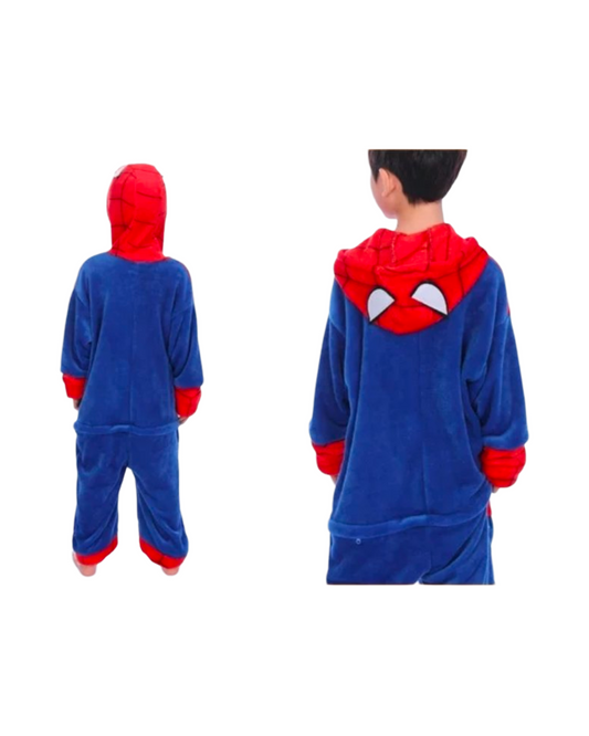Kids Spiderman Fleece Onesie