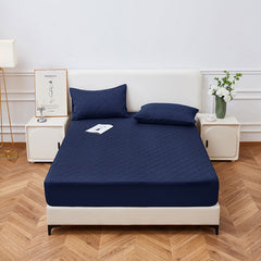 Deep Pocket Waterproof Fitted Bed Sheet – Premium Soft Quilted Mattress