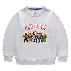 Girls' Cotton Jumper with Roblox Print