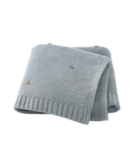 Cozy Knit Sensory Baby Blanket Nursery Essential