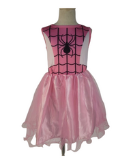 Girls Magical Spiderman Superhero Tutu Dress & Mask Set