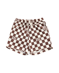Checkered Shorts – Soft Cotton Kids Lounge & Playwear Bottoms