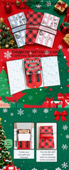 Handmade Christmas Greeting Cards – Festive Holiday Cards for Family & Friends