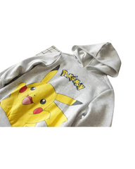 Kids Pokémon Pikachu Print Fleece Lounge Set