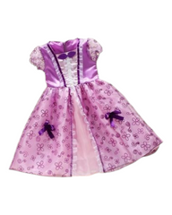 Princess Costume Party Dress with Tulle and Ruffles
