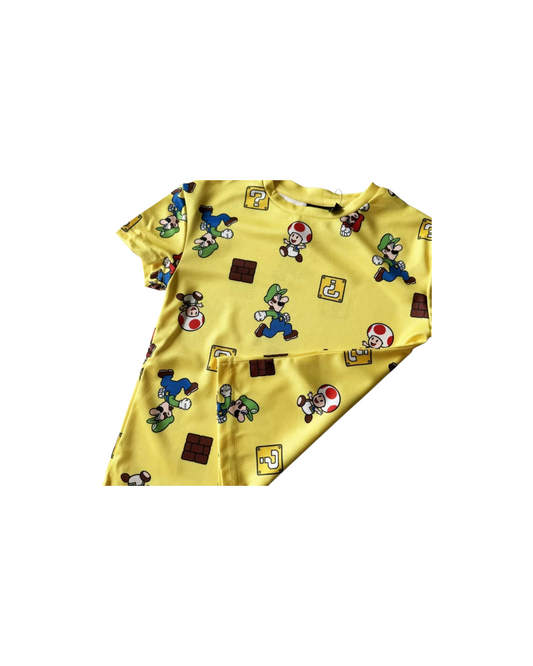 Yellow Mario Kart Tee