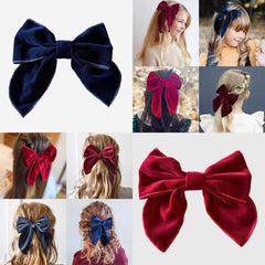 Velvet Hair Bow