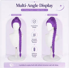 K-Pop Demon Hunter Anime Wigs - Rumi, Mira, or Zoey Cosplay Hair Styles