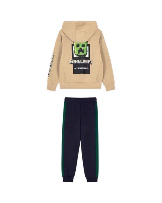 Minecraft Fleece Hoodie and Track Pants Set for Boys