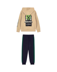 Minecraft Fleece Hoodie and Track Pants Set for Boys