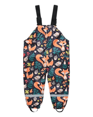 All Year Round Patterned Waterproof Kids Overalls