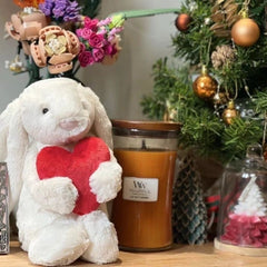 Large Red Love Heart Bunny