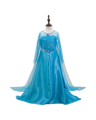 Majestic Frozen-Inspired Elsa Costume Set for Girls