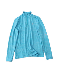 Activewear Funnel Neck Sweatshirt – Breathable Long Sleeve Athletic Pullover for Kids