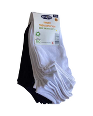 Girls' Low Cut Athletic Cotton Socks 10PK