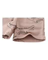 Patterned Shorts with Pockets