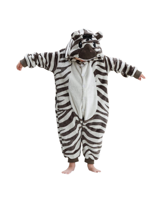 Animal Onesie Costumes for Kids Plush Hooded Pajamas