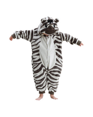 Animal Onesie Costumes for Kids Plush Hooded Pajamas