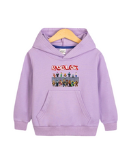 Boys Girls Cartoon Game Roblox Series Printing Hoodie