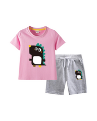 Baby Dinosaur T-shirt and Shorts Set