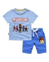 Boys’ T-Shirt and Shorts Roblox Outfit Set