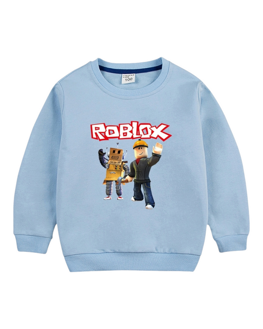 Boys' Graphic Jumper with Roblox Design